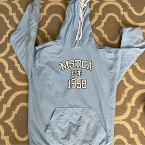 Light Blue Massachussetts Hoodie